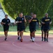 USAFRICOM command senior enlisted leader joins Soldiers for physical readiness training