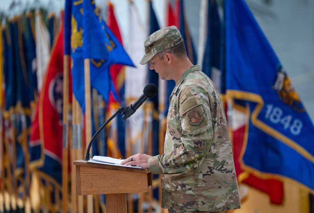 733d Mission Support Group welcomes new commander