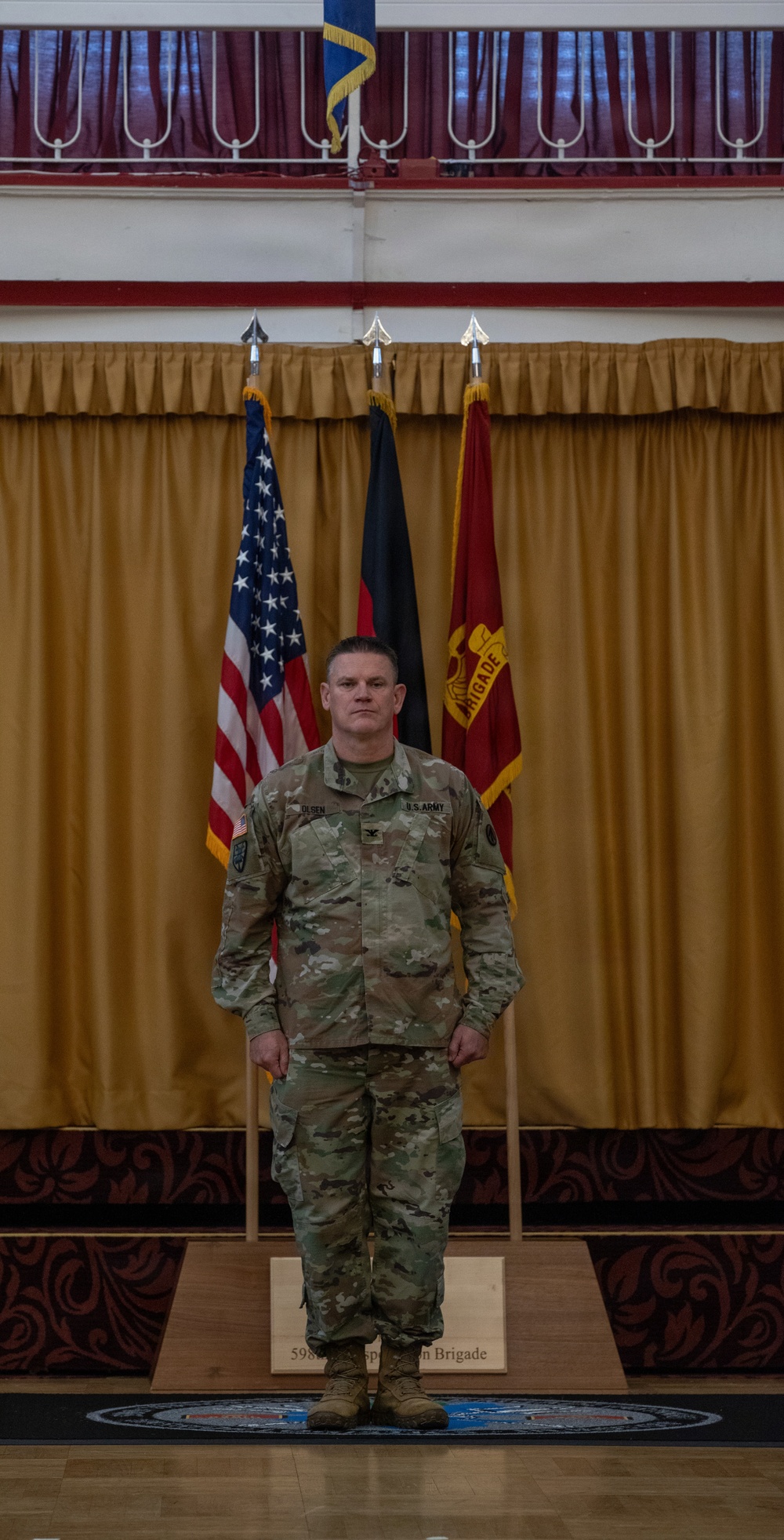 598th Transportation Brigade Change of Command Ceremony