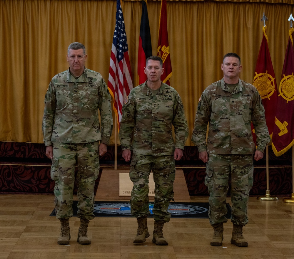 598th Transportation Brigade Change of Command Ceremony
