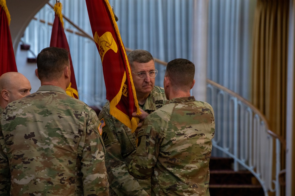 598th Transportation Brigade Change of Command Ceremony