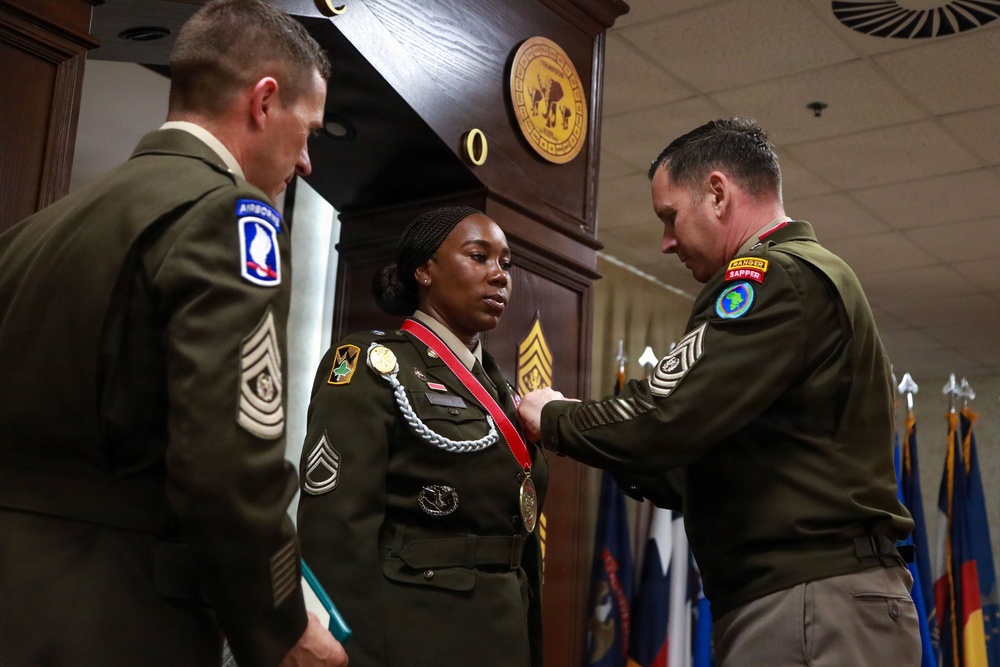 Vicenza Sergeant Morales Club honors NCO excellence, welcomes first retired Italian army honorary inductee