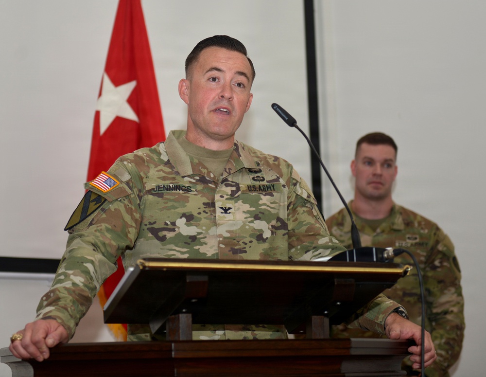 405th Army Field Support Brigade Change of Command
