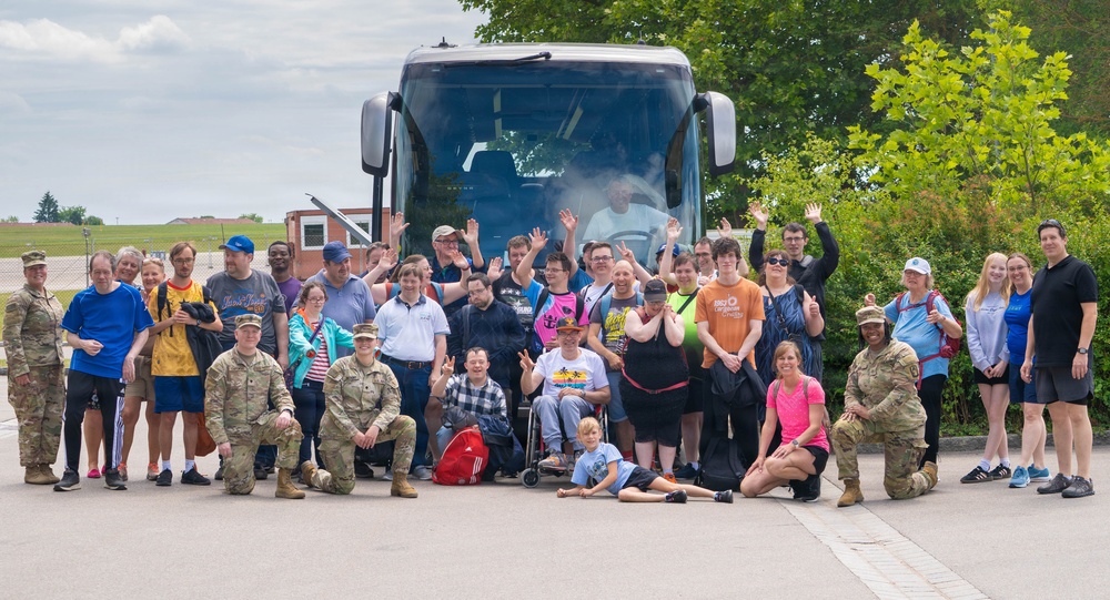 Lebenshilfe Neumarkt Returns to Katterbach for another Day of Fun with 12th CAB