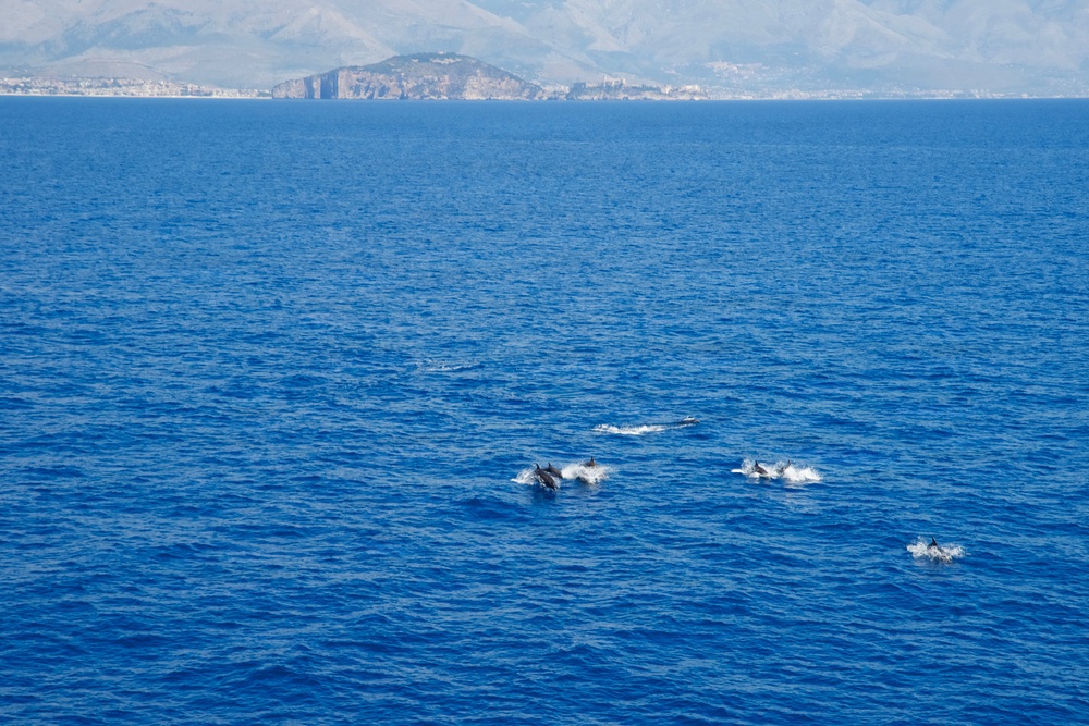 USS Mount Whitney Returns to Gaeta, Italy