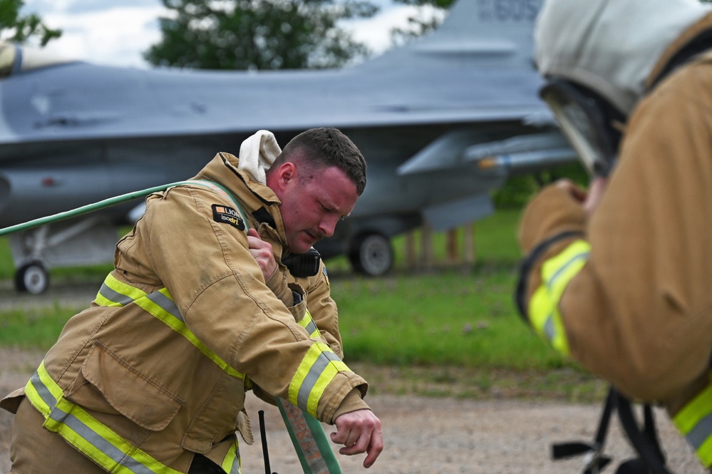 119th Wing Airman Returns an Attack Line to Service