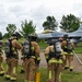 119th Wing Firefighters Approach Simulated F-16 Fire
