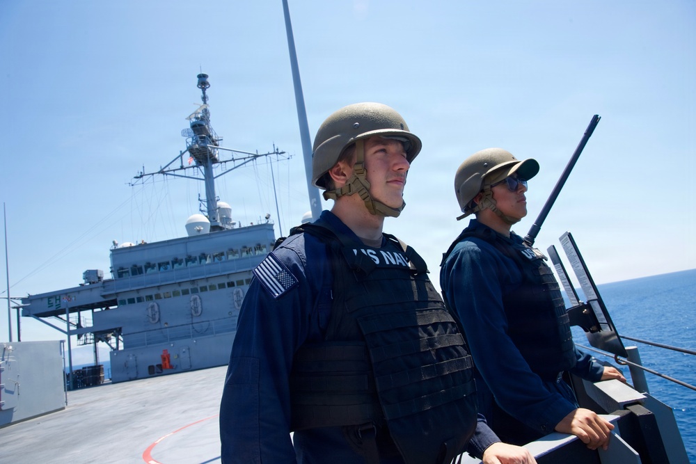 USS Mount Whitney Returns to Gaeta, Italy