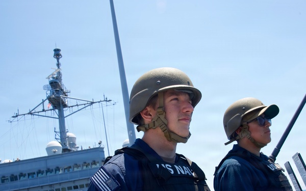 USS Mount Whitney Returns to Gaeta, Italy