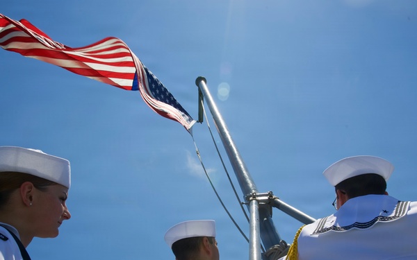 USS Mount Whitney Returns to Gaeta, Italy