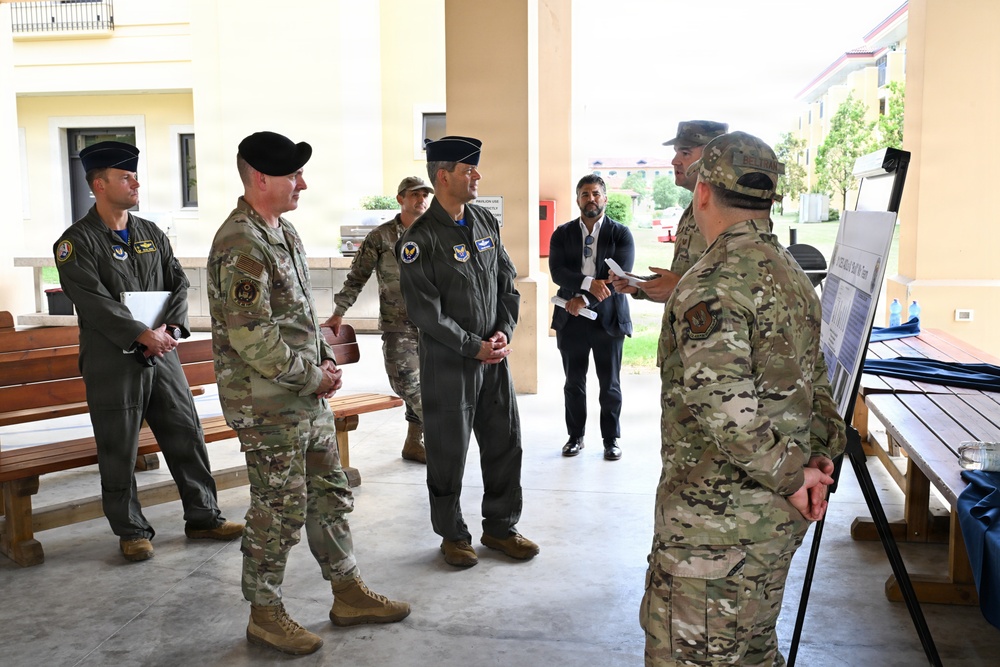 CSAF, CMSAF discuss readiness and quality of life during Aviano visit