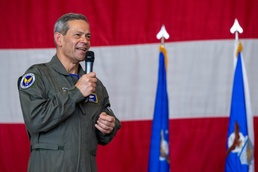 CSAF, CMSAF discuss readiness and quality of life during Aviano visit