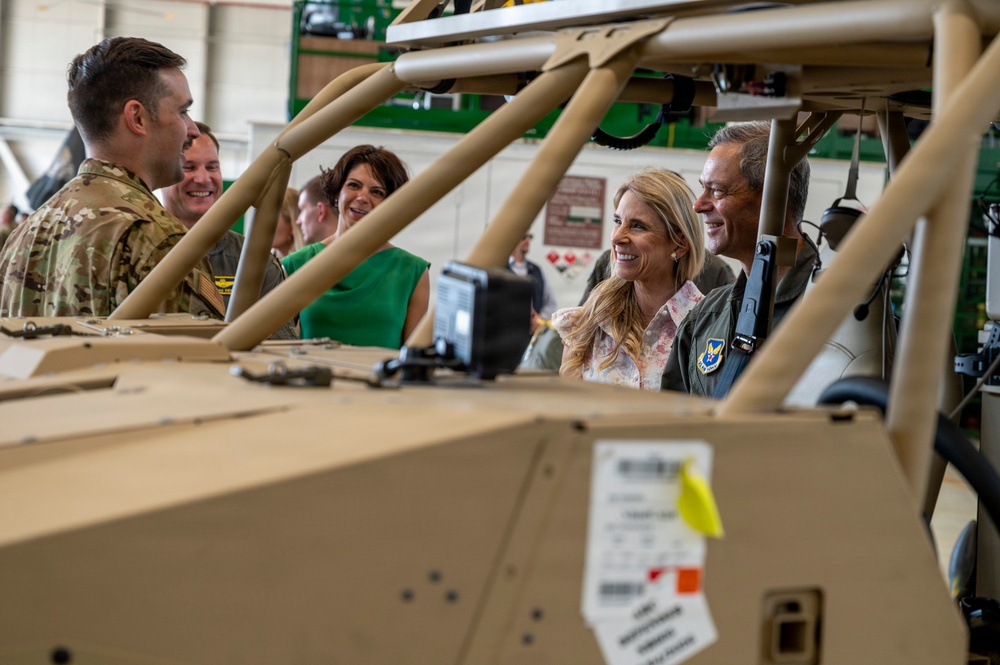 CSAF, CMSAF discuss readiness and quality of life during Aviano visit