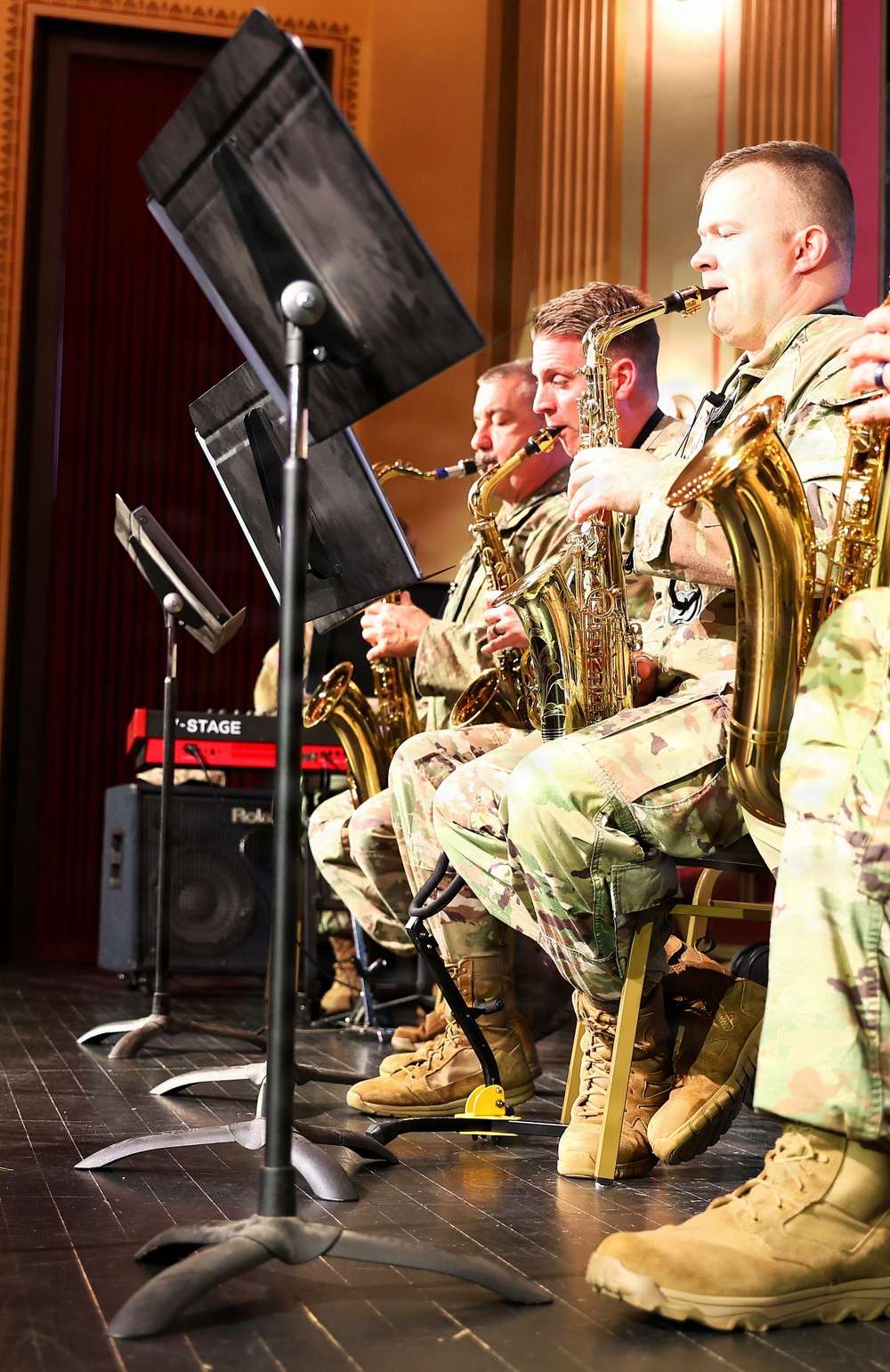 Illinois National Guard’s 144th Army Band Ends America’s 250th Birthday Weekend With a Special Concert in Sandwich’s Historic Opera House