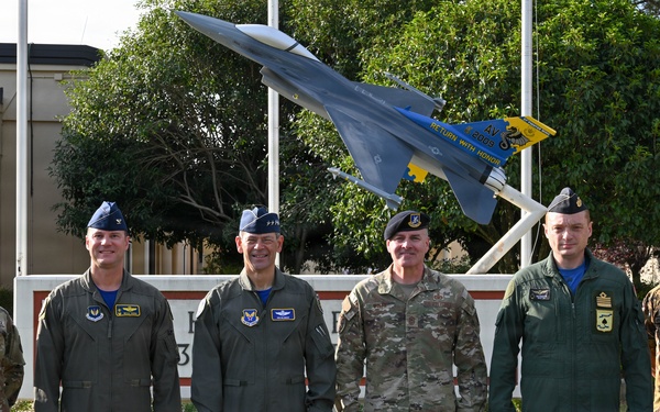 CSAF, CMSAF discuss readiness and quality of life during Aviano visit