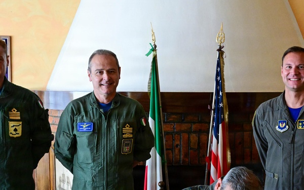 CSAF, CMSAF discuss readiness and quality of life during Aviano visit