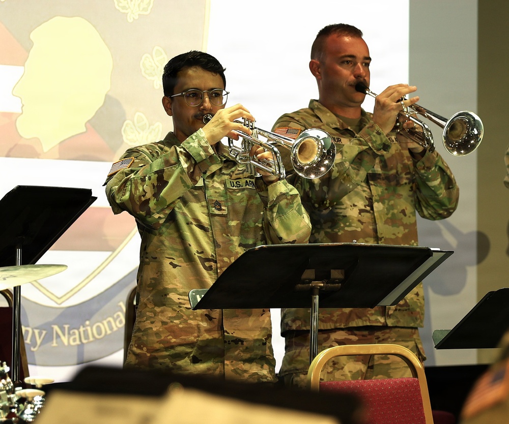 Illinois National Guard’s 144th Army Band Ends America’s 250th Birthday Weekend With a Special Concert in Sandwich’s Historic Opera House