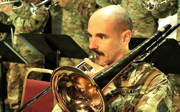 Illinois National Guard’s 144th Army Band Ends America’s 250th Birthday Weekend With a Special Concert in Sandwich’s Historic Opera House