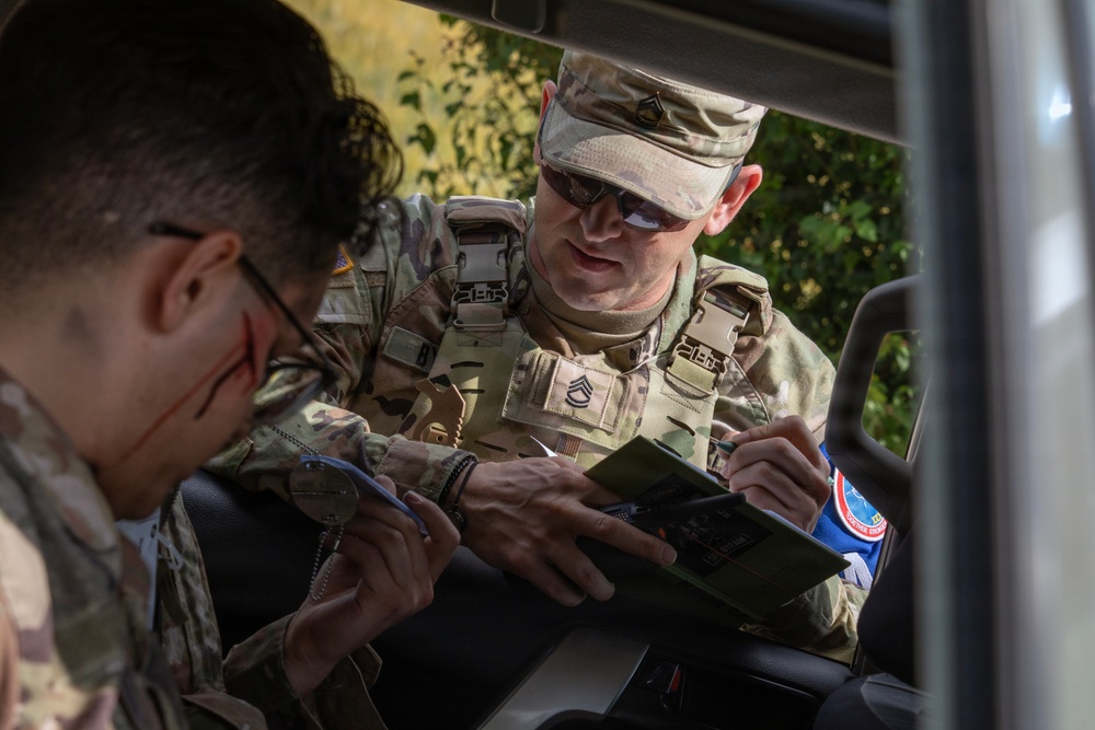 Skyfall Simulation: KFOR partners rehearse downed aircraft response