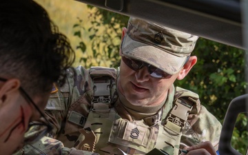 Skyfall Simulation: KFOR partners rehearse downed aircraft response