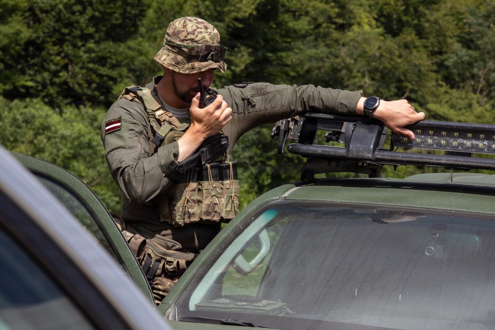 Skyfall Simulation: KFOR partners rehearse downed aircraft response