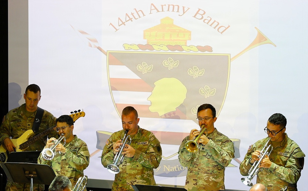 Illinois National Guard’s 144th Army Band Ends America’s 250th Birthday Weekend With a Special Concert in Sandwich’s Historic Opera House