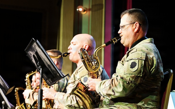 Illinois National Guard’s 144th Army Band Ends America’s 250th Birthday Weekend With a Special Concert in Sandwich’s Historic Opera House