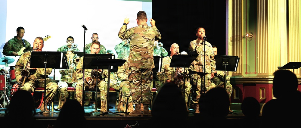Illinois National Guard’s 144th Army Band Ends America’s 250th Birthday Weekend With a Special Concert in Sandwich’s Historic Opera House