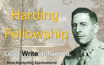 Application Window Open for Three-Year Harding Fellowship Program