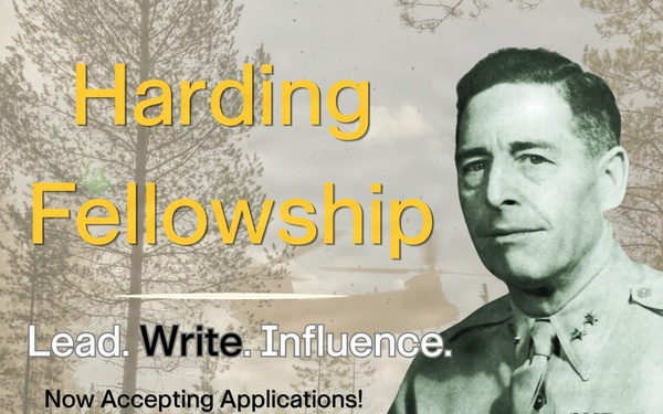 Application Window Open for Three-Year Harding Fellowship Program
