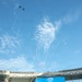 115th Fighter Wing performs flyover at American Family Field