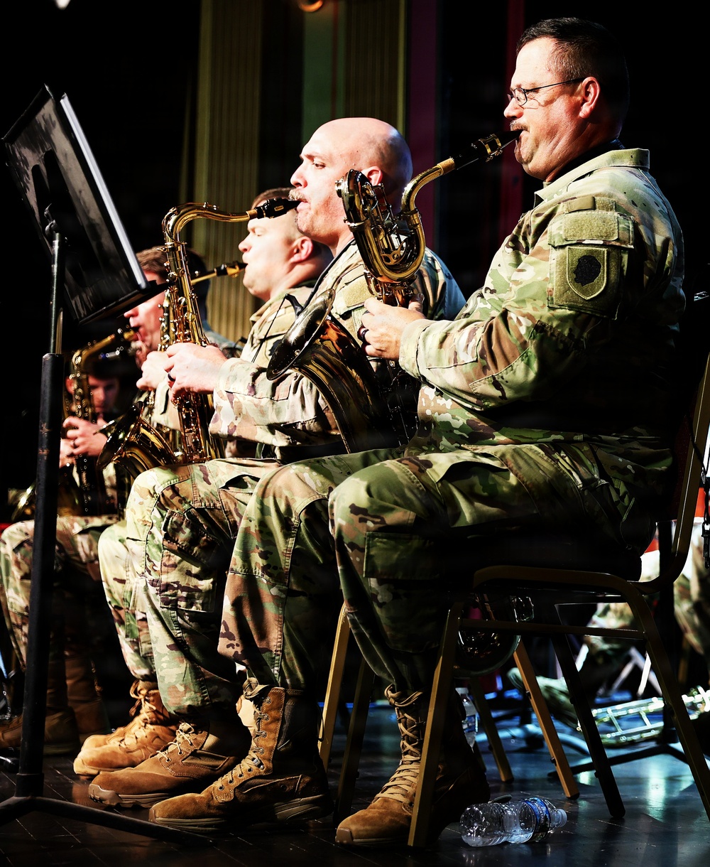 Illinois National Guard’s 144th Army Band Ends America’s 250th Birthday Weekend With a Special Concert in Sandwich’s Historic Opera House