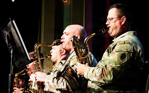Illinois National Guard’s 144th Army Band Ends America’s 250th Birthday Weekend With a Special Concert in Sandwich’s Historic Opera House