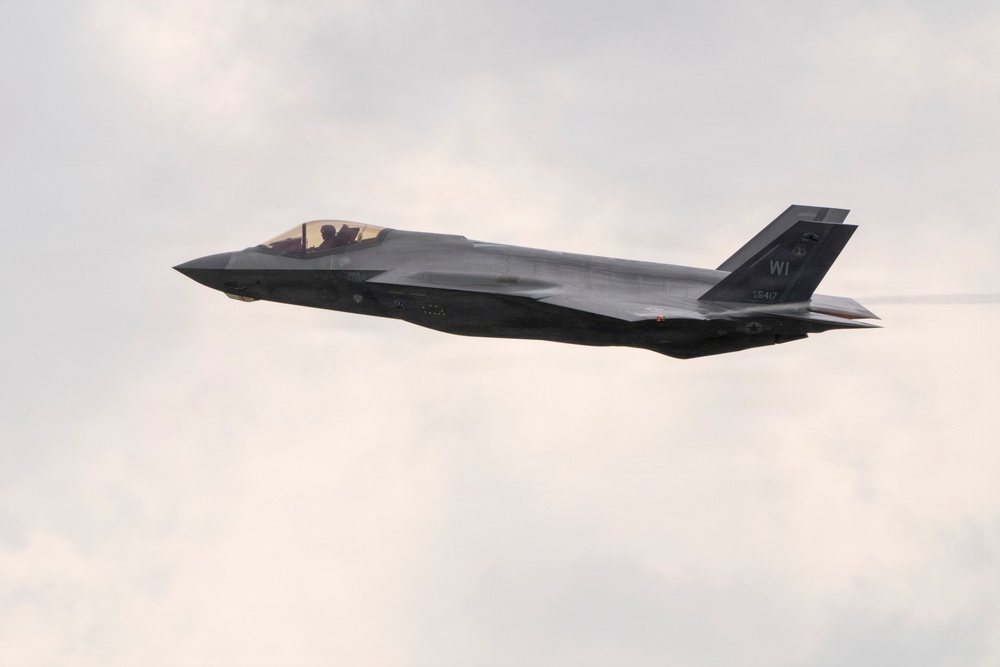 115th Fighter Wing celebrates America's 250th Anniversary with F-35 fly overs