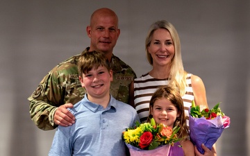 911th AES change of command