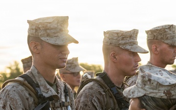 Alpha Company Eagle, Globe, and Anchor Ceremony