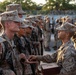 Alpha Company Eagle, Globe, and Anchor Ceremony