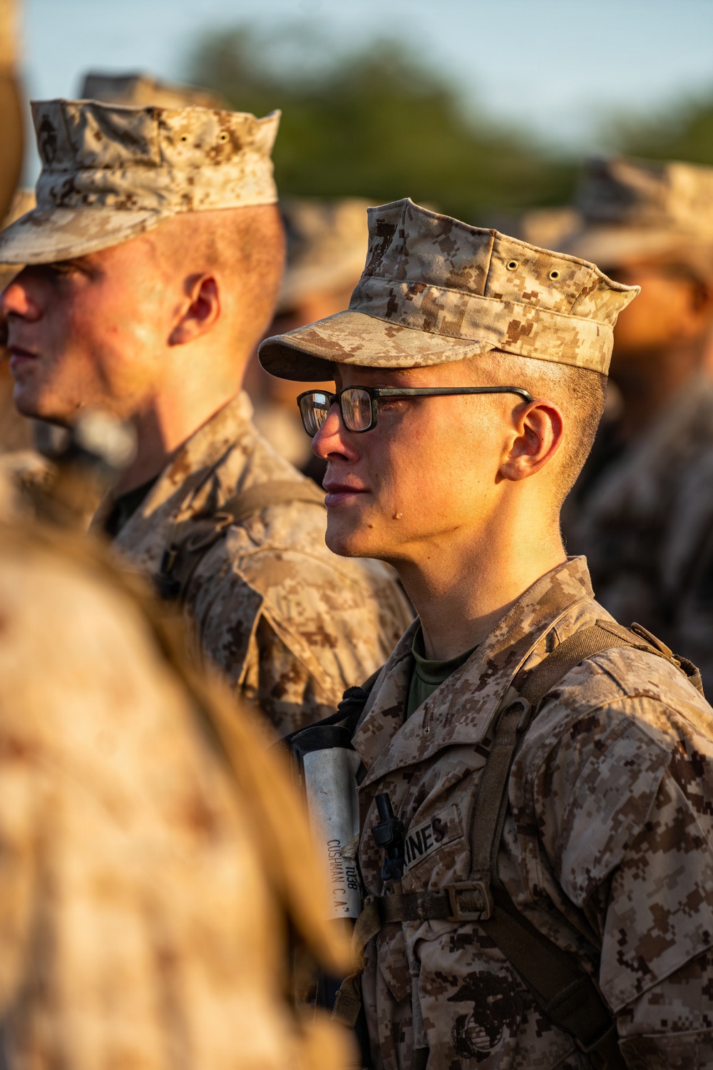 Alpha Company Eagle, Globe, and Anchor Ceremony