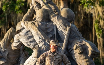 Alpha Company Eagle, Globe, and Anchor Ceremony
