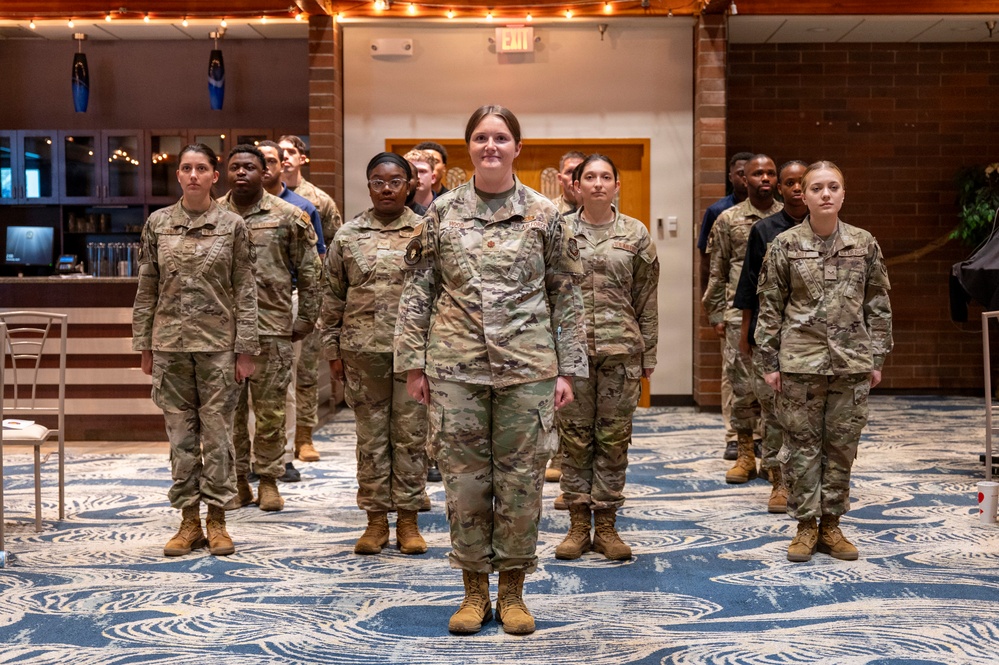 627th Force Support Squadron change of command ceremony