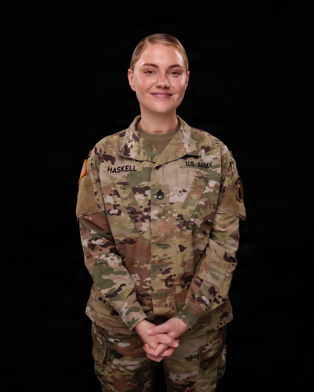 Staff Sgt. Megan Haskell - Vocalist - U.S. Army Field Band Headshot