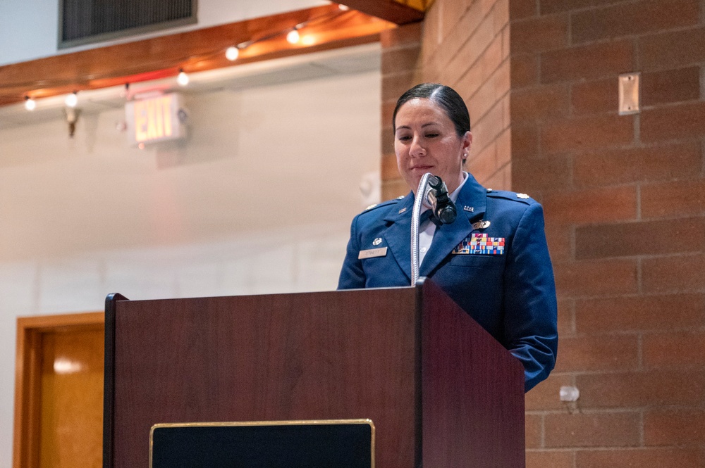 627th Force Support Squadron change of command ceremony