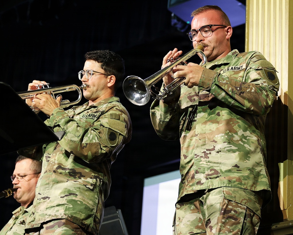 Illinois National Guard’s 144th Army Band Ends America’s 250th Birthday Weekend With a Special Concert in Sandwich’s Historic Opera House