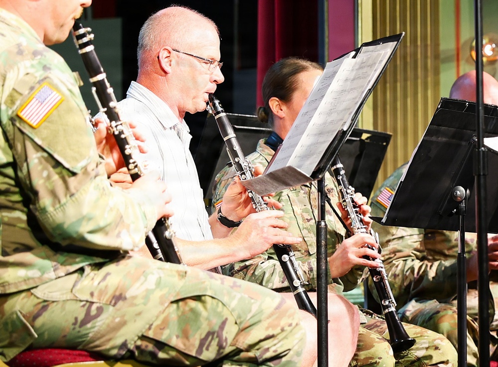 Illinois National Guard’s 144th Army Band Ends America’s 250th Birthday Weekend With a Special Concert in Sandwich’s Historic Opera House