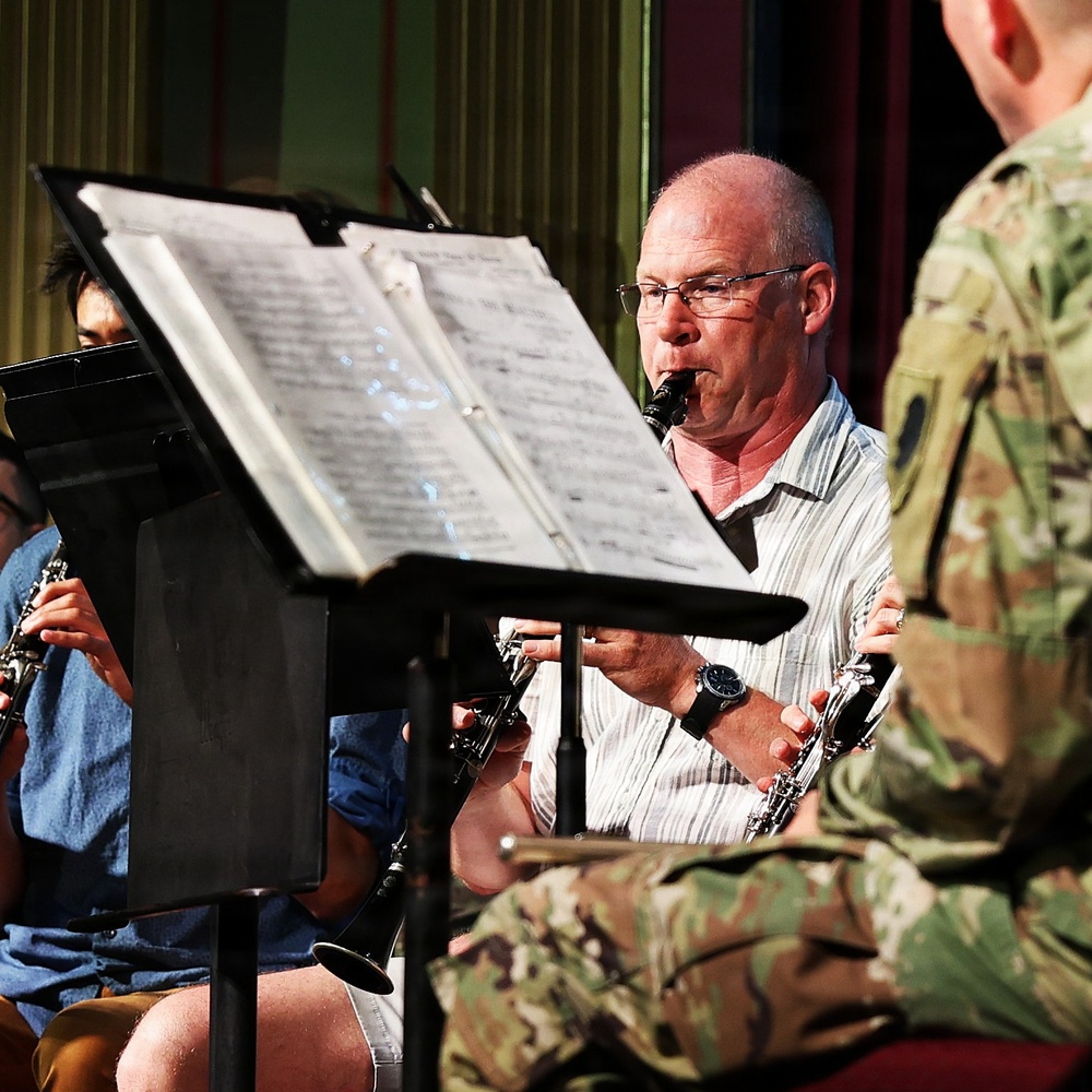 Illinois National Guard’s 144th Army Band Ends America’s 250th Birthday Weekend With a Special Concert in Sandwich’s Historic Opera House