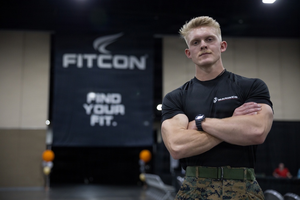 U.S. Marines Participate in FitCon