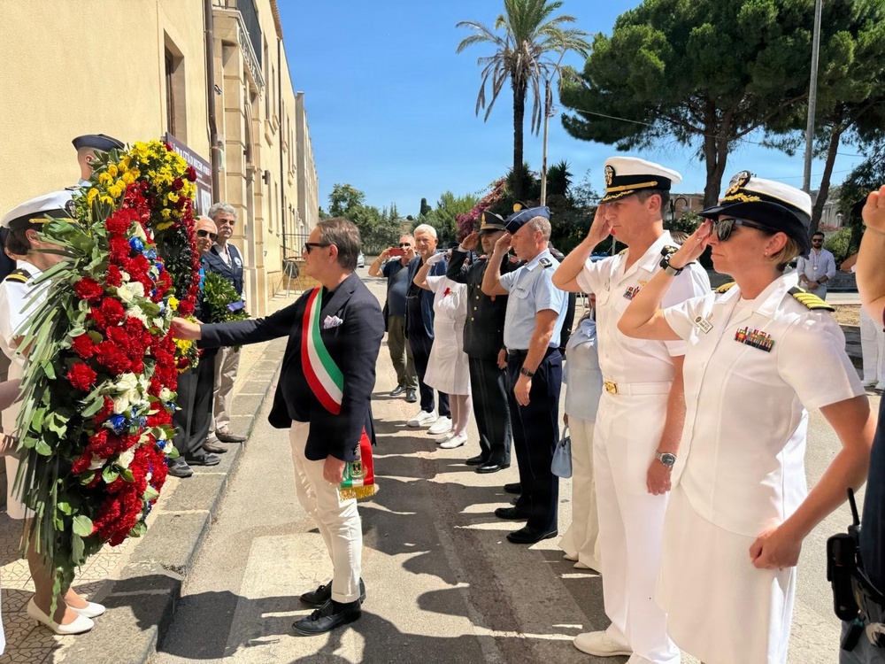 NAS Sigonella Commemorates Operation Husky 83 Years Later