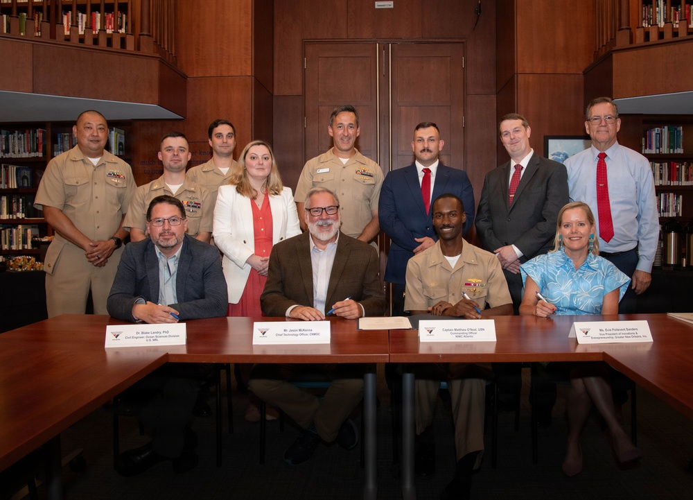 Navy Commands Launch Historic Partnership to Accelerate Defense Innovation Across Gulf Coast