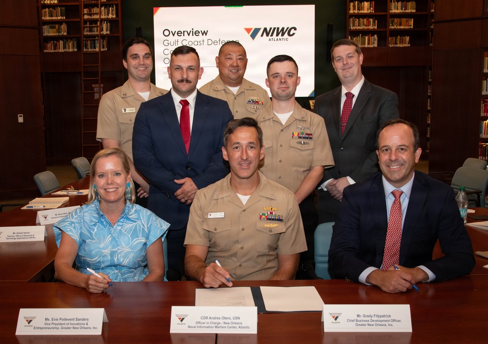 Navy Commands Launch Historic Partnership to Accelerate Defense Innovation Across Gulf Coast