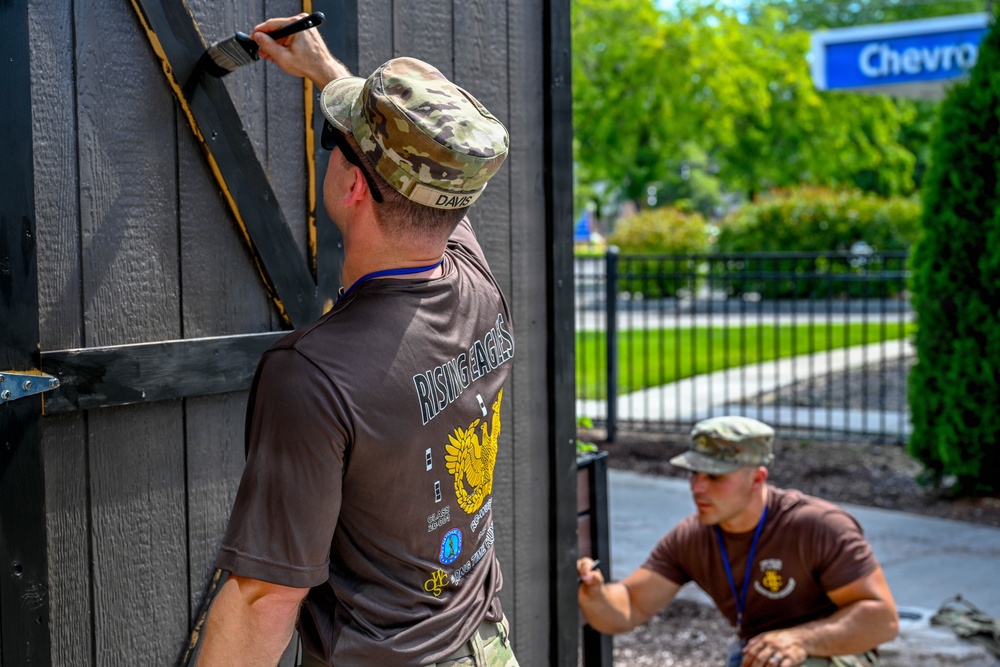 WOCS Class 26-001 Civil Military Project, Ronald McDonald House